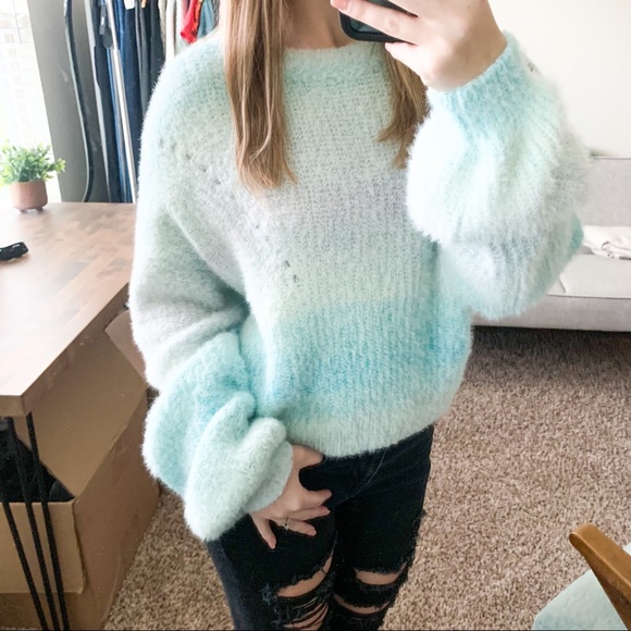 wild fable Sweaters - Wild Fable Pastel Oversized Knit Sweater With Drop Shoulder